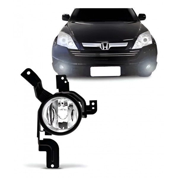 Farol Auxiliar Milha Crv 2007 2008 2009 Lado Esquerdo - Padrão Original