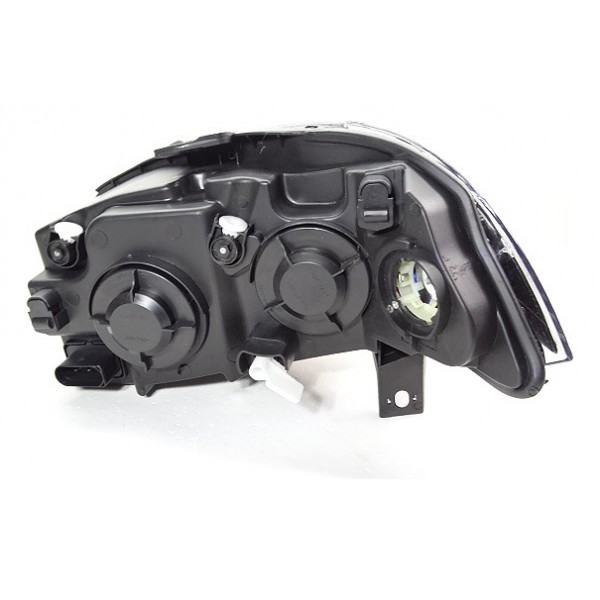 Farol Principal Palio / Siena 08/... Strada Ld Mascara Negra Direito/passageiro