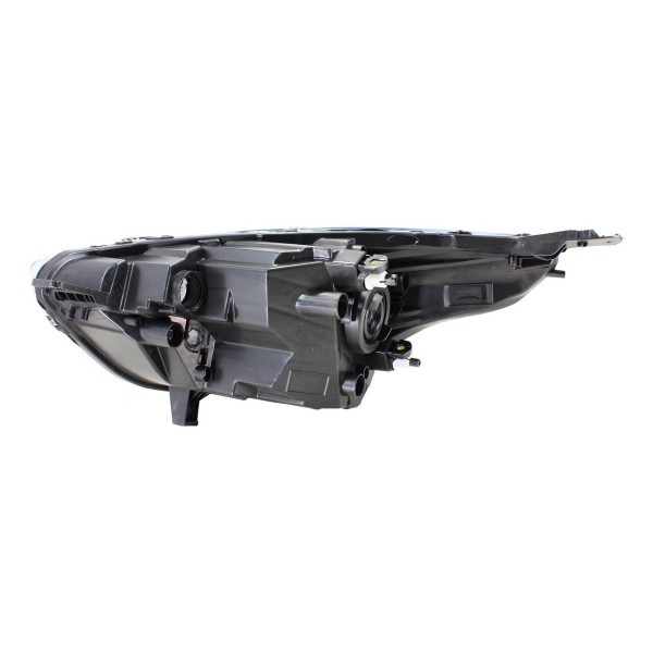 Farol Principal Ka 19 20 21 Ld Titanium Preto Com Aro Cromad Direito/passageiro