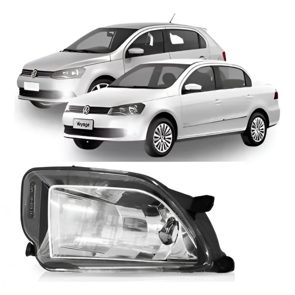 Farol Auxiliar Milha Gol Voyage G6 2012 13 A 2016 Esquerdo Padrão Original