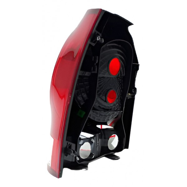 Lanterna Traseira Polo 07/... Hatch Ld Vermelho Claro - Direito/passageiro - Padrão Original