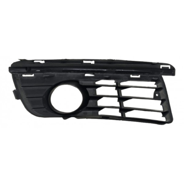 Moldura Milha Jetta 2006 2007 2008 2009 2010 2011 S/ Friso Preto Esquerdo