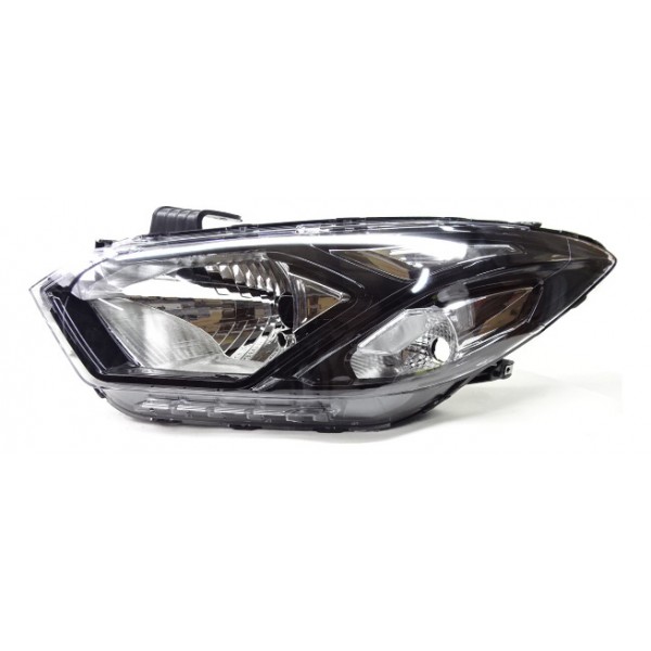 Farol Principal Onix 16 17 18 19 Friso Preto Le Esquerdo/motorista