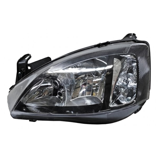 Farol Principal Corsa Montana Le 08 09 10 11 12/... Negro Ma Esquerdo/motorista