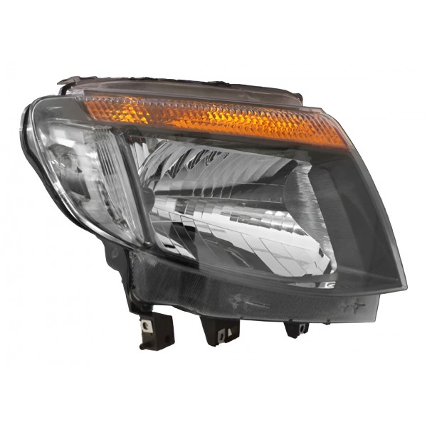 Farol Principal Ranger Ld 13 14 15 16 Negro Eletrico - Direito/passageiro