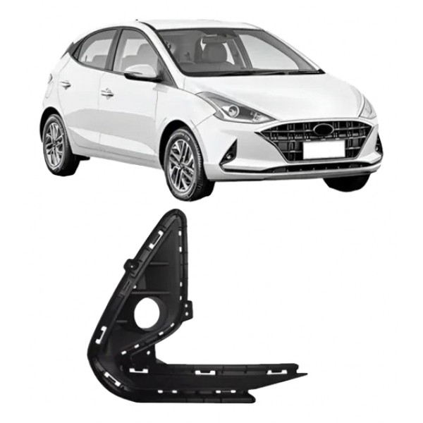 Moldura Farol Milha Hb20 Hb20s 2020 2021 2022 Direito Padrão Original