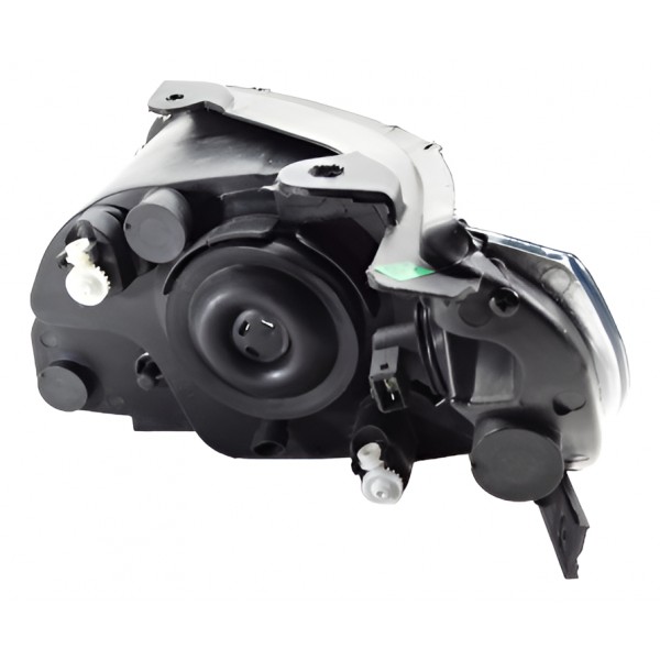 Farol Principal Gol G5 08 09 10 11 12 Black Simples Ld Direito/passageiro