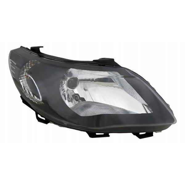 Farol Principal Gol G5 08 09 10 11 12 Black Simples Ld Direito/passageiro