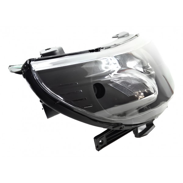 Farol Principal Gol G5 08 09 10 11 12 Black Simples Ld Direito/passageiro