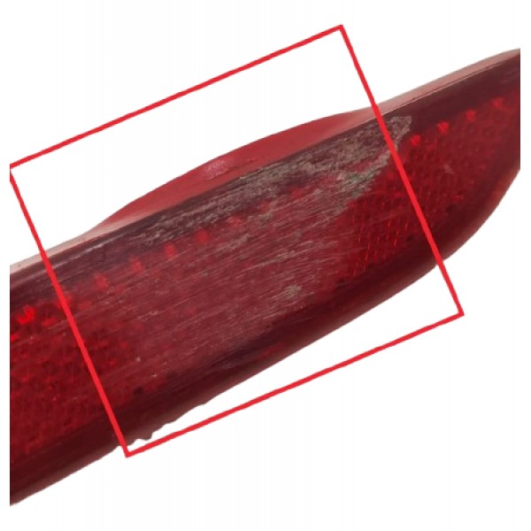 Refletor Parachoque Traseiro Hb20 Hatch 2012/2015 Direito Vermelho