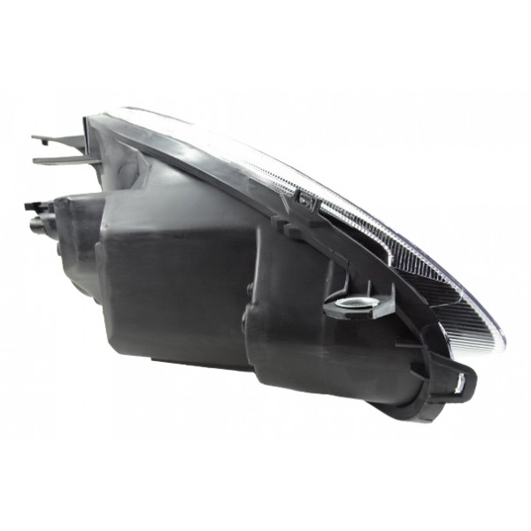 Farol Principal Punto 12 13 14 15 16 Le Mascara Negra / Cinz Esquerdo/motorista