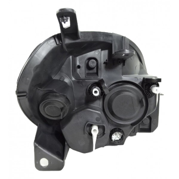 Farol Principal Punto 12 13 14 15 16 Le Mascara Negra / Cinz Esquerdo/motorista