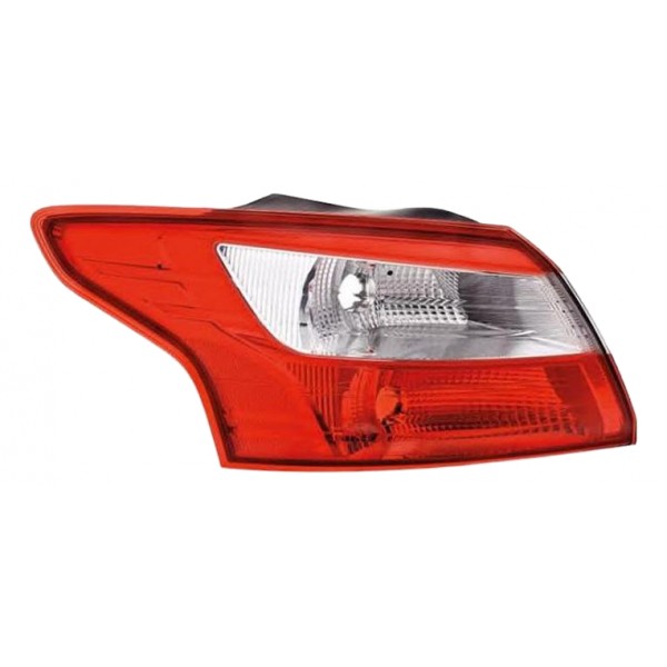 Lanterna Traseira Focus Sedan 14 15 16 Le Canto Esquerdo/motorista Padrão Original