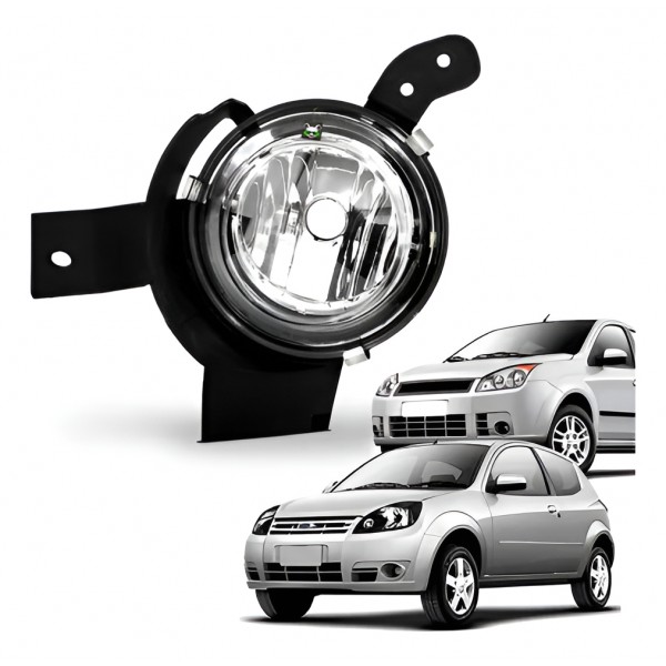 Farol Auxiliar Milha Ka 2008/2011 Fiesta 2007/09 Esquerdo - Padrão Original