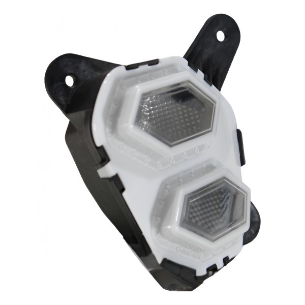 Farol Auxiliar Milha Polo 2023 2024 2025 C/ Led Esquerdo Padrão Original