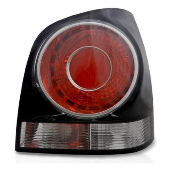 Lanterna Traseira Polo Hatch 07/... Preta / Sport Ld Tuning Direito/passageiro Padrão Original