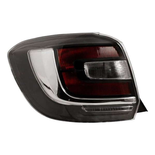 Lanterna Traseira Sandero 15 16 17 18 19 Le Escura Tuning Esquerdo/motorista Padrão Original