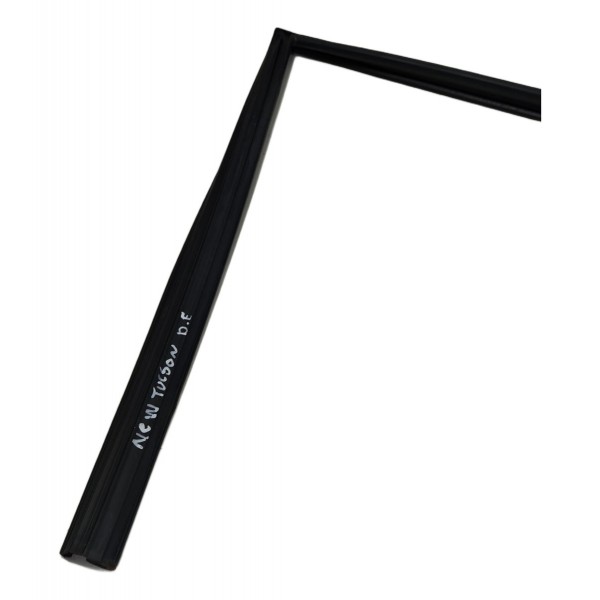 Borracha Guarnição Dianteira Esquerda New Tucson 2017 A 2021 Preto