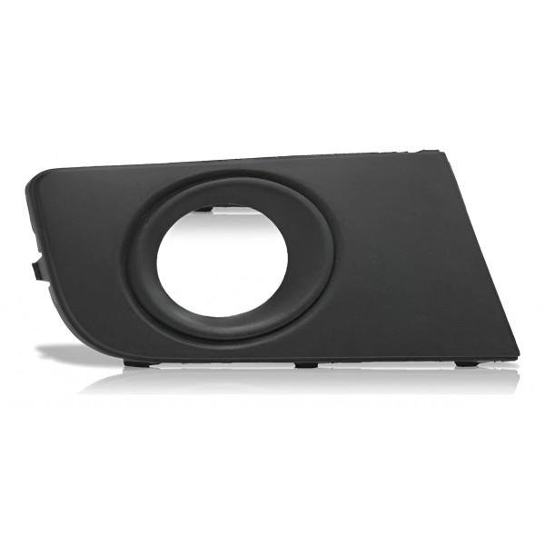 Moldura Farol Milha Direito Amarok C/ Furo 2010 À 2015 Preto - Padrão Original - Direito