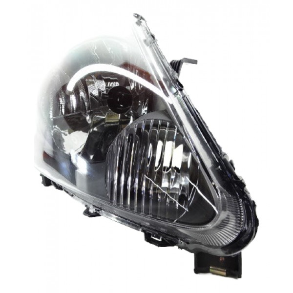 Farol Principal Fit Ld 03 04 05 06 07 08 Negro Direito/passageiro