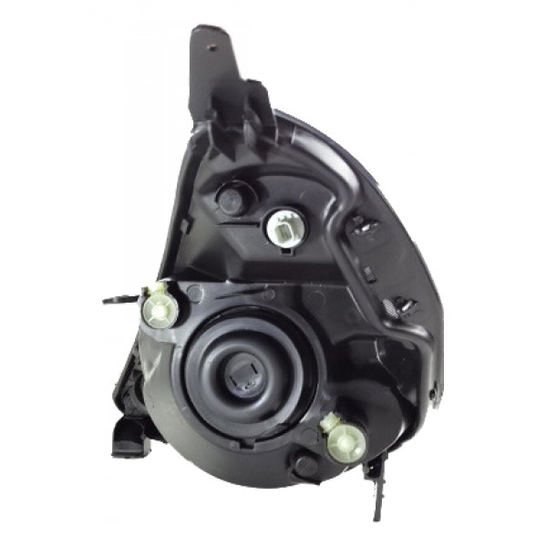 Farol Principal Fit Ld 03 04 05 06 07 08 Negro Direito/passageiro