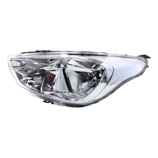 Farol Principal Ka 19 20 21 Le Cromado Esquerdo/motorista