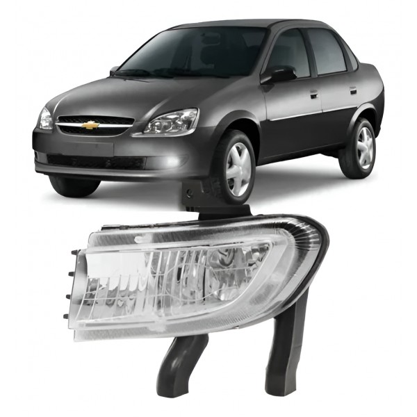 Farol Milha Corsa Classic 2011 2012 13 14 2015 2016 Esquerdo - Padrão Original