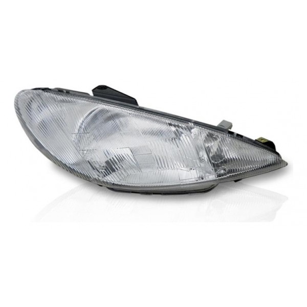Farol Principal 206 Simples Raiado Ld Direito/passageiro
