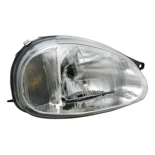 Farol Principal Corsa 94/99 - Lente Raiada Ld Direito/passageiro
