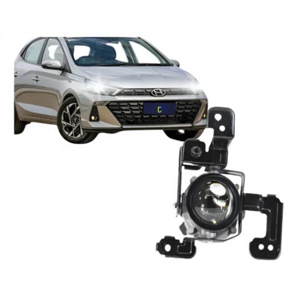 Farol Auxiliar Milha Hb20 2023 2024 Lado Esquerdo Padrão Original