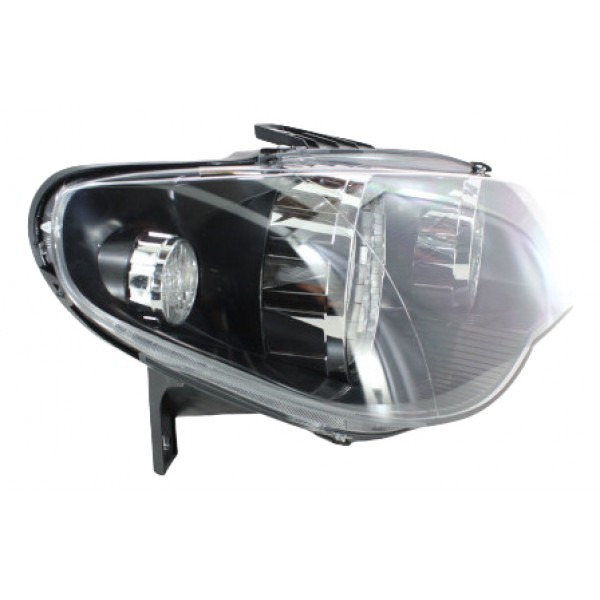 Farol Principal Palio 04 05 06 07 08 Sapao Negro Ld Direito/passageiro