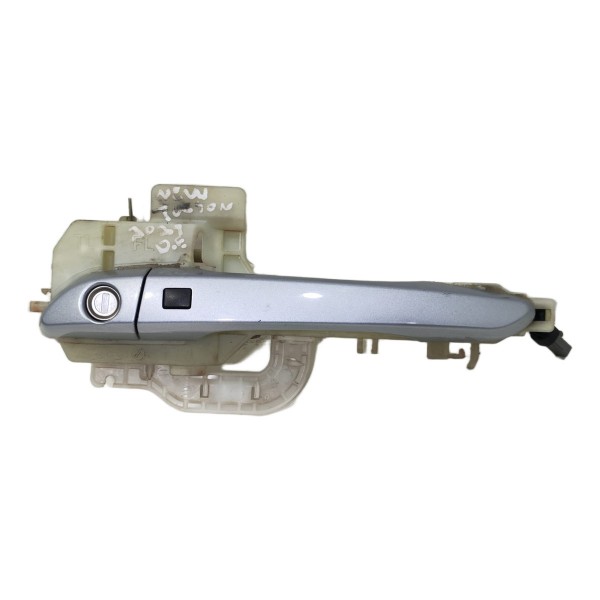 Maçaneta Externa Dianteira Esquerda New Tucson 2017 A 2021 Prateado Dianteira