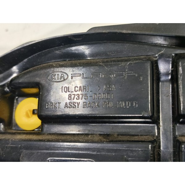 Suporte Parachoque Tampa Traseira Kia Sportage 2016/2019