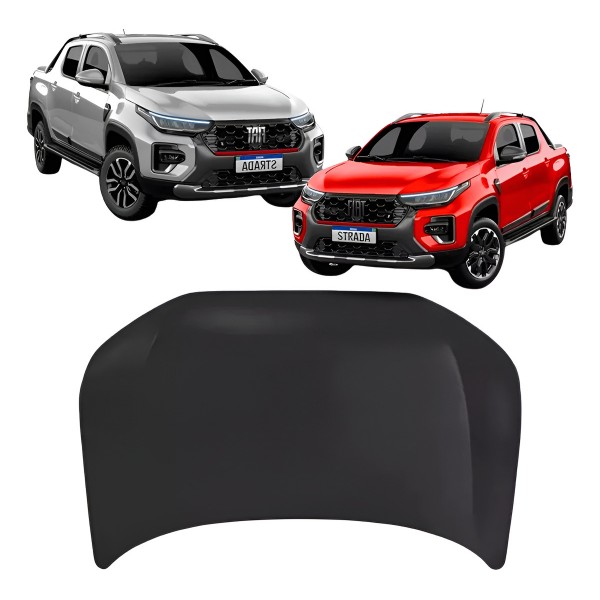 Capo Compatível Com Strada 2020 2021 2022 2024 2025 Preto