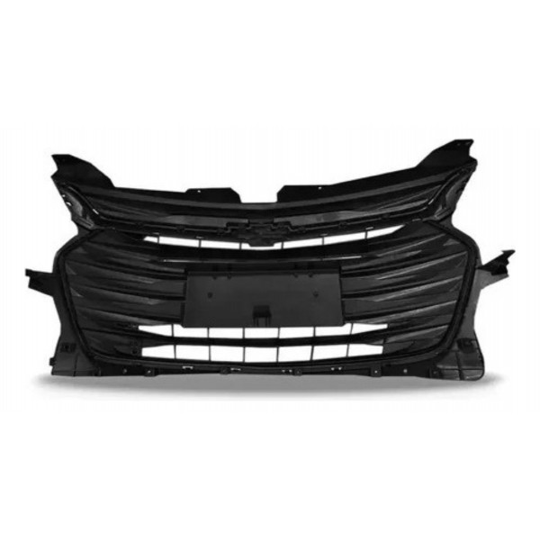 Grade Radiador Onix 2020 2021 2022 2023 2024 2025 Preto Brilhante