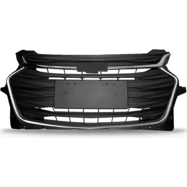 Grade Radiador Onix 2020 2021 2022 2023 2024 2025 Preto Brilhante