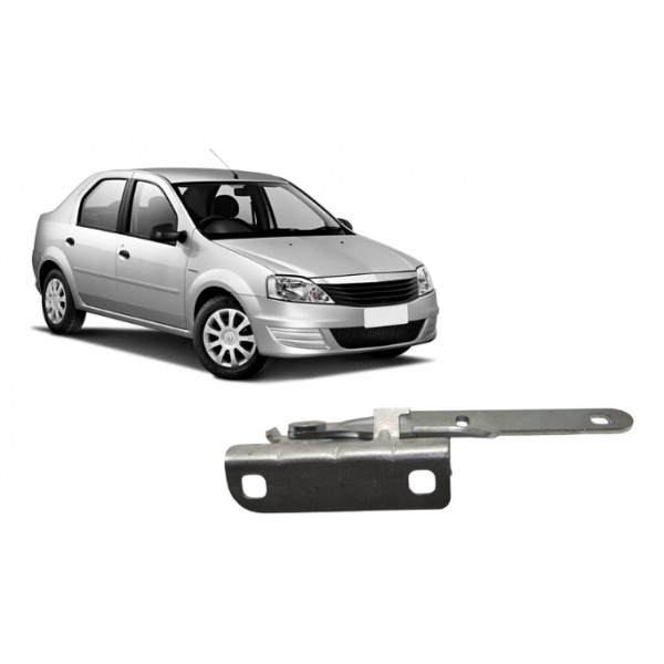 Dobradiça Braço Capo Renault Logan 2007 08 09 10 11 12 13 14