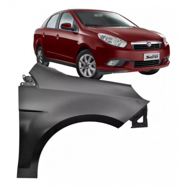 Paralama Grand Siena 2012/2022 Lado Direito Dianteira Direita