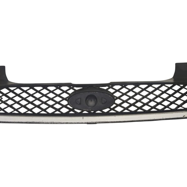 Grade Dianteira Radiador Ford Fiesta 2003/2007 2s658200ae - Preto - Preto