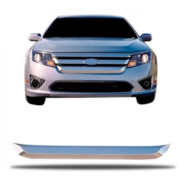 Grade Friso Inferior Fusion G2 2010 2011 2012 Cromado Novo Cromado