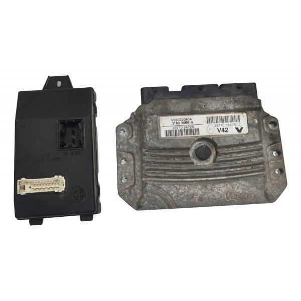 Kit Code Chave Modulo Injeção Conforto Sandero 2009/2013