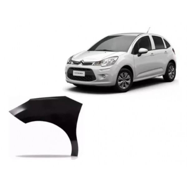 Paralama C3 Esquerdo 2013 2014 2015 2016 2017 2018 2019 2020