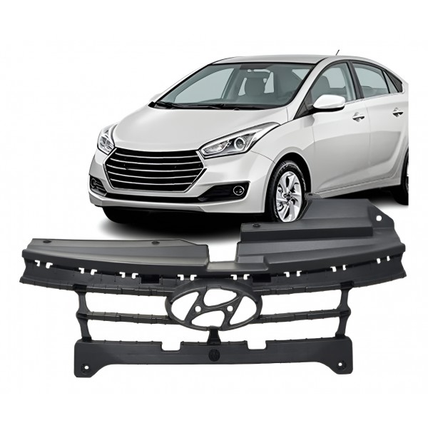 Grade Interna Hb20 2016 2017 2018 2019 Sedan Preto Natural