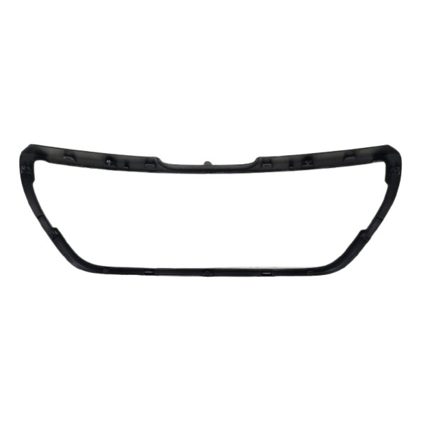 Moldura Aplique Grade Peugeot 208 2017 A 2020 Cinza Cinza Natural