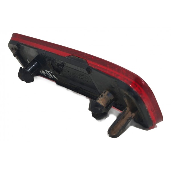 Refletor De Parachoque Traseiro Esquerdo Fiesta Sedan 10/14 Vermelho