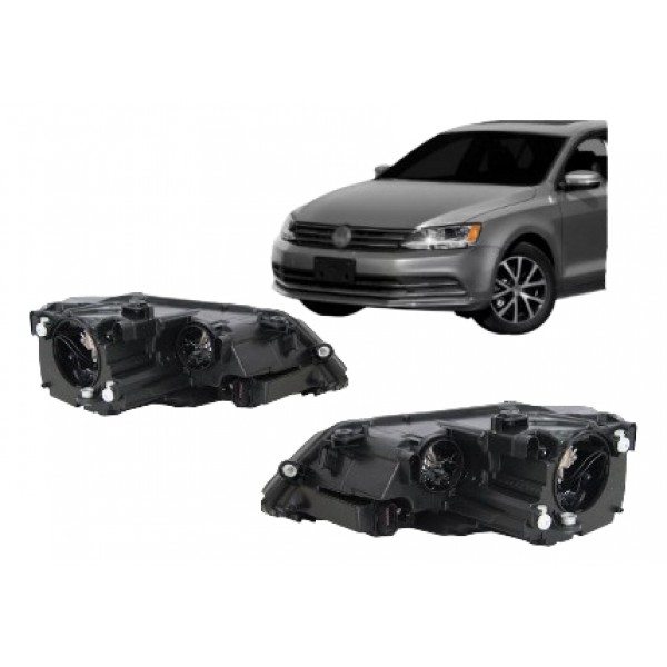 Par Farol Vw Jetta 2011 2012 2013 2014 Ambos Lados