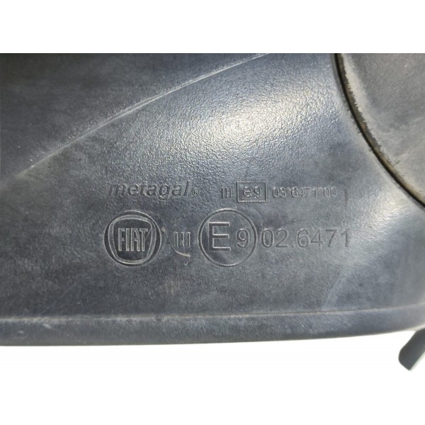 Retrovisor Direito Manual Mobi 2016 A 2025 S/ Lente