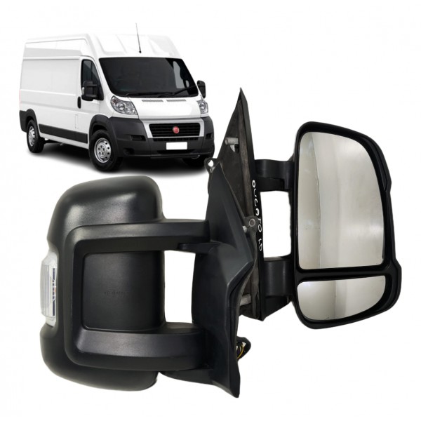 Retrovisor Direito Elétrico Ducato 2018 A 2026 Braço Curto
