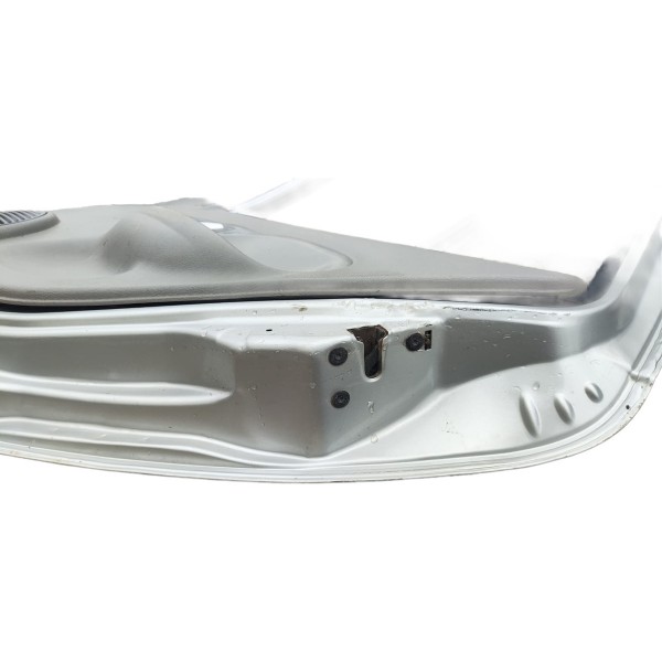 Porta Traseira Direita Renault Symbol 2009 Só Lata Traseira Direita Prateado