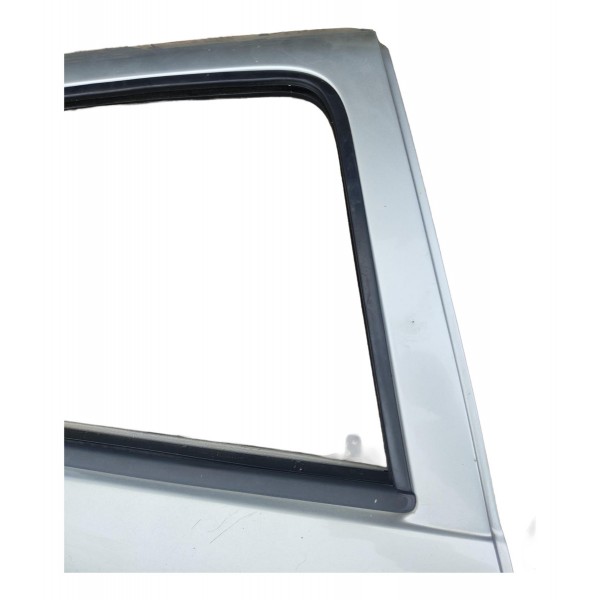 Porta Traseira Direita Renault Symbol 2009 Só Lata Traseira Direita Prateado